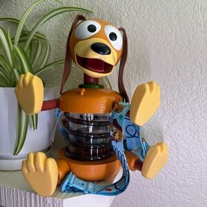 2024 Disney Parks Pixar Fest Toy Story Slinky Dog Sipper W/ Lanyard New Limited